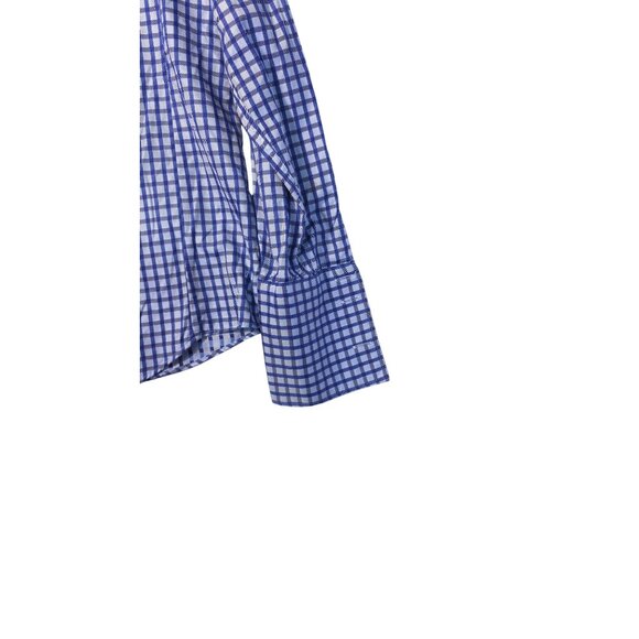 Thomas Pink Slim Fit Blue/White Check Shirt 15.5"/39cm - Picture 7 of 8